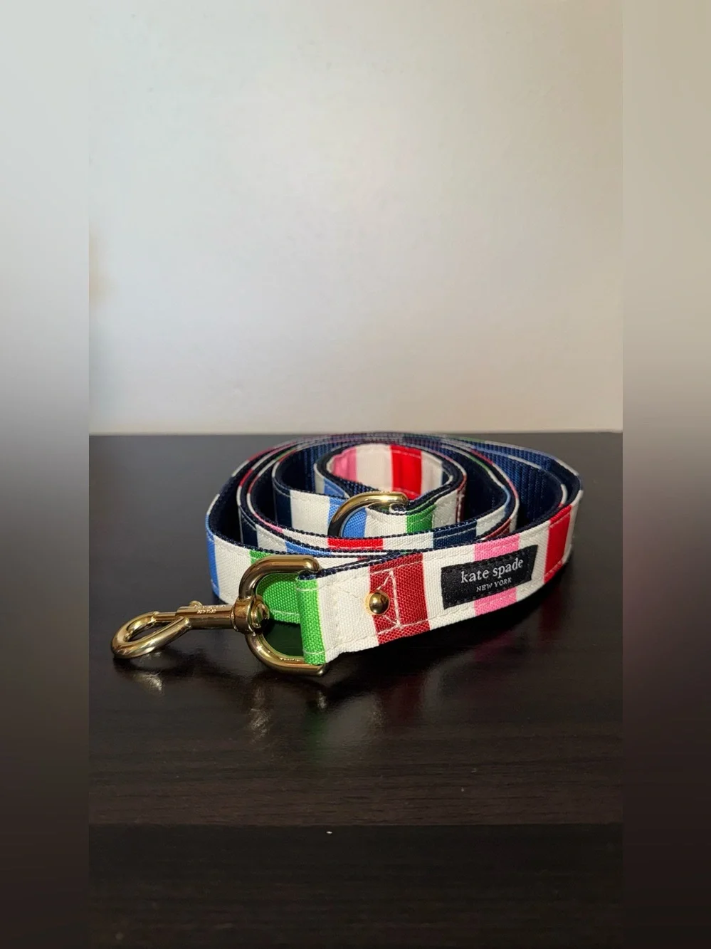 Kate Spade Adventure Stripe Leash M/L